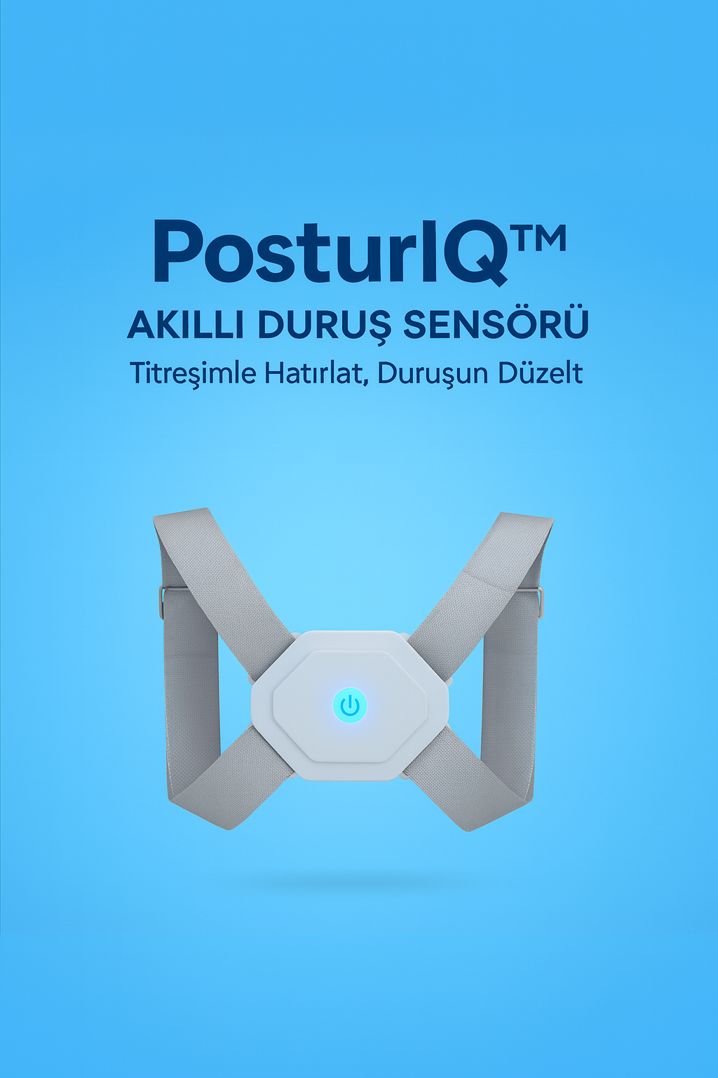 PosturIQ™ Akıllı Dik Duruş Korsesi
